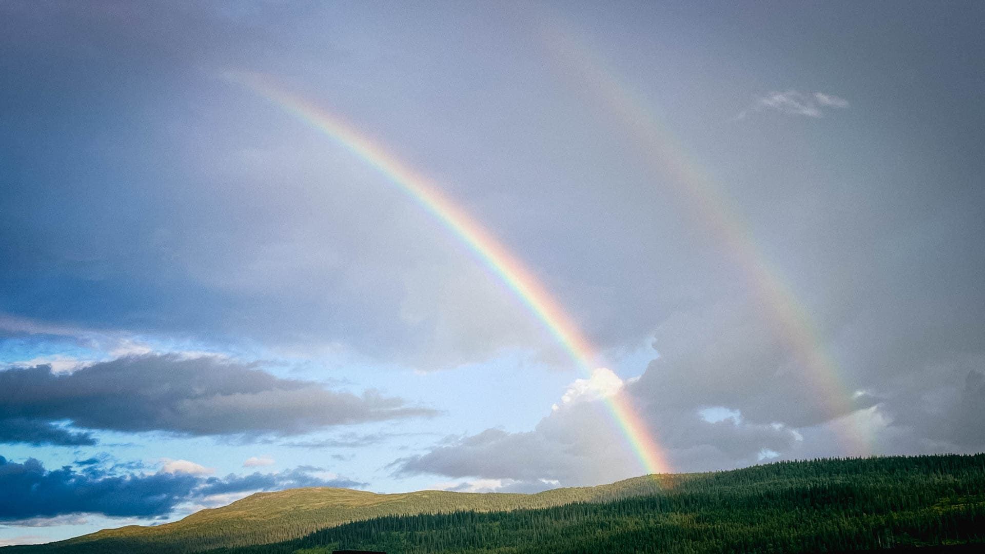 Vi har flyttat till Åre, en bild på oss.